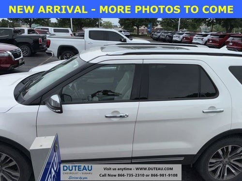 2018 Ford Explorer Platinum