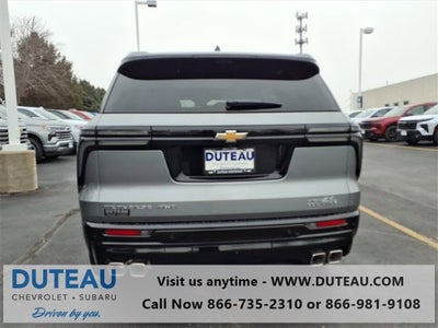 2026 Chevrolet Traverse High Country