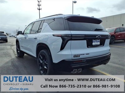 2026 Chevrolet Traverse RS