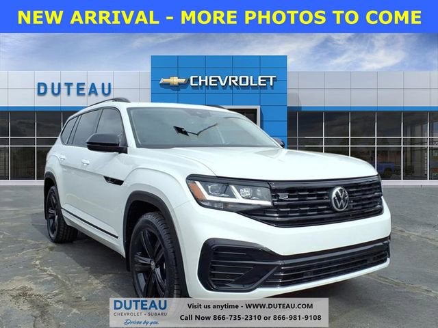 2022 Volkswagen Atlas 3.6L V6 SEL R-Line Black