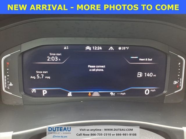 2022 Volkswagen Atlas 3.6L V6 SEL R-Line Black