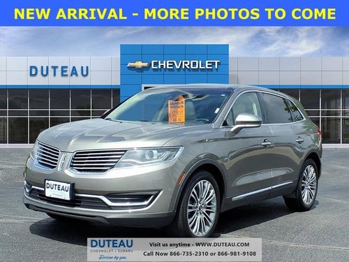 2017 Lincoln MKX Reserve