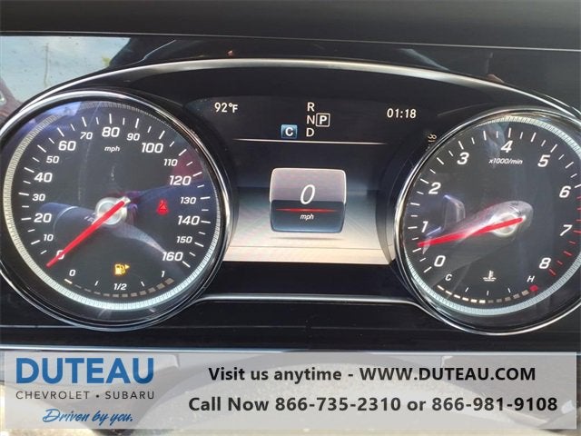 2018 Mercedes-Benz E-Class E 400